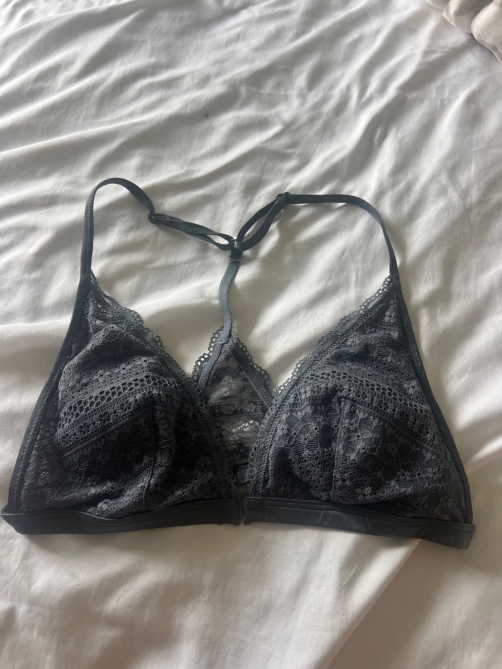 Lace Bralette - Dark Navy